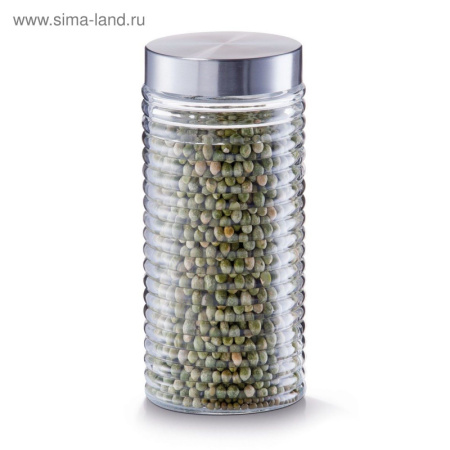 Банка для продуктов 1,4л, стекло, металл/ 2126763