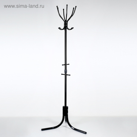 Вешалка напольная «Комфорт» (ВК6/Ч), 60×60×180 см, цвет чёрный /4827195