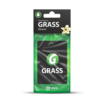Картонный ароматизатор GRASS (ваниль)/ST-0404