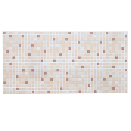 Панель ПВХ Мозаика коричневая 955*480 /1318085