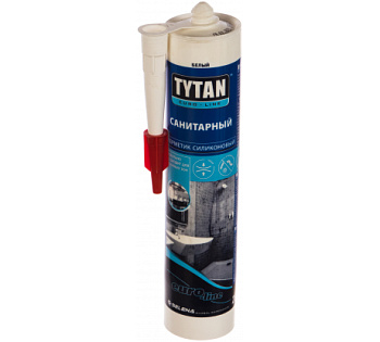 Tytan Euro-Line герметик силиконовый санитарный белый 280мл./95565