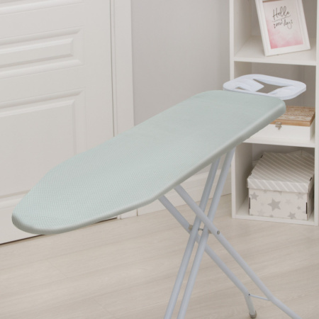 Чехол для гладильной доски Eva, 136×52 см, термостойкий, цвет серый/3251168