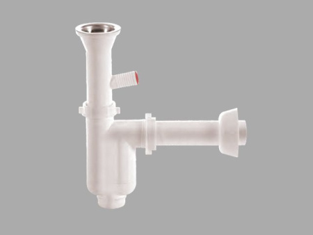 Сифон для кухни, с чашкой 1 1/2", BAKIMAY (0401004056)