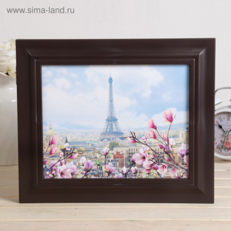 Ключница "Париж" Венге 26х31х4,5 см/3838318