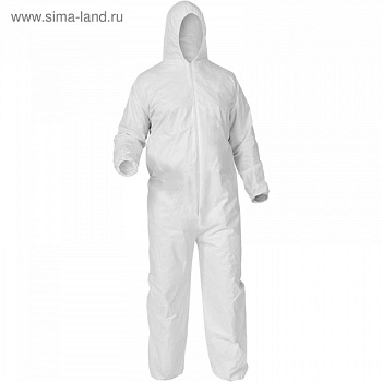 Комбинезон Master Color для малярныйх работ, полипропилен, белый р. XXL/30-8054