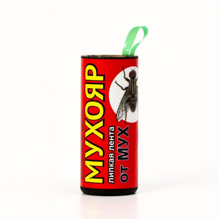 Липкая лента от мух "Мухояр", 1 шт /2320300