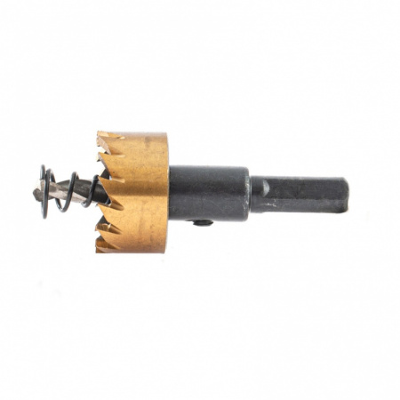 Коронка по металлу HSS, 25 мм, нитридтитановое покрытие/724104