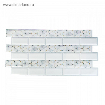 Панель ПВХ плитка Тоскана 485х960 /3541371