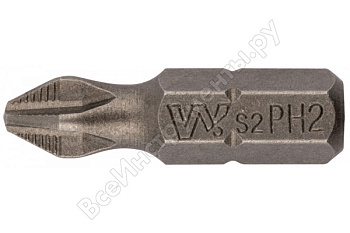 Бита WP, сталь S2, Профи PH 2*25мм (WP HQ) /57562