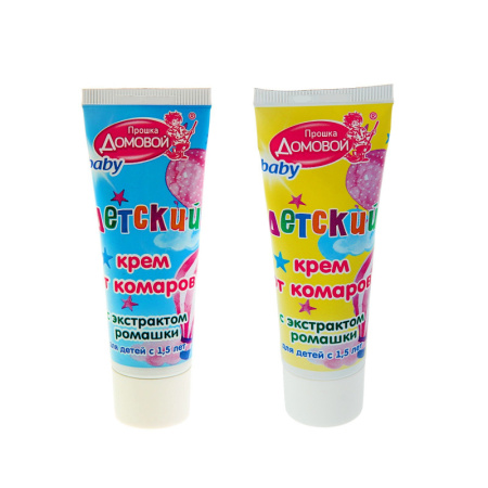 Крем от комаров "Домовой Прошка", детский, с экстрактом ромашки, 40 мл /103138