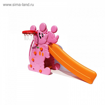 Горка"Мышка" PS-027 розовый 2224355