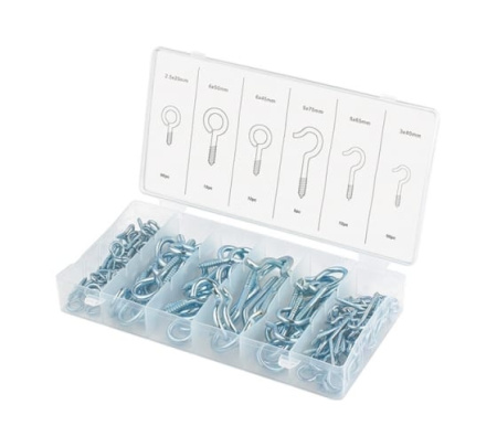 Набор крюков-саморезов СИБРТЕХ 151 предмет 47611