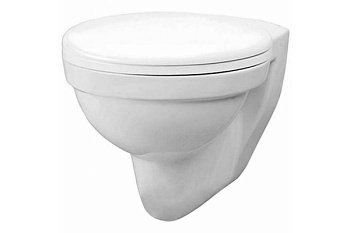 Унитаз подвесной КОНСУЛ, сид. DS+инстал+кн. ХРОМ, 1WH302296+1WH302465 (SANTEK)  461519