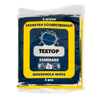 Салфетка Textop Standart целлюлоза (упак.:3шт) (T715)