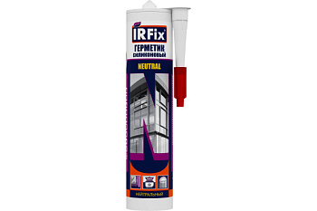 Герметик нейтральный IRFIX белый 310 мл 20017