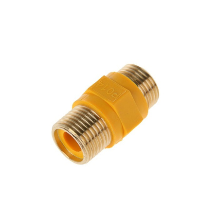 Муфта диэлектрическая "СТМ", для газовой подводки, н/н резьба 1/2" /3670579