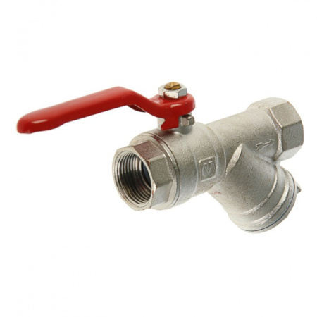 Кран прямой с накидной гайкой  3/4" вн-вн VR