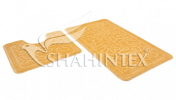 НАБОР КОВРИКОВ Д/В SHAHINTEX РР 50*80+50*50 003 КРЕМ-БРЮЛЕ 78/814510