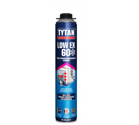 Пена Tytan Professional LowEx  60 профессиональная 750мл/00586