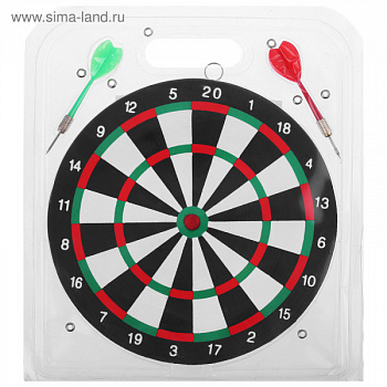 Дартс (25см) на блистере = 2 дротика 4899033