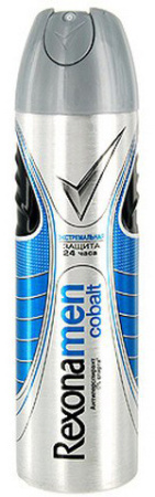 Дезодорант спрей РЕКСОНА муж.150мл. Кобальт 