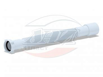 Гибкое соединение Ø40х40/50 с гайкой 1 1/2" (Ø 40) и уплотнительным кольцом, L=1200 мм/D125