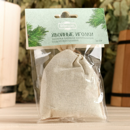 Запарка для бани натуральная "Хвойные иголки" 30 гр /197390