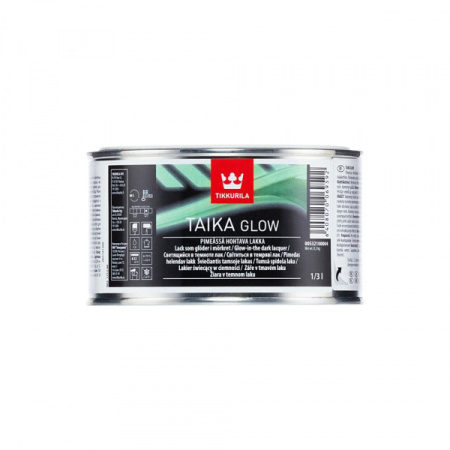 Лак светящийся в темноте TAIKA GLOW матовый 0,33л