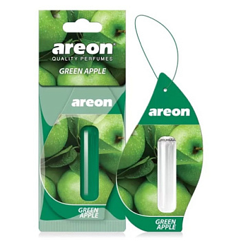 Ароматизатор для авто Areon Liquid, на зеркало, жидкий, аромат зелёное яблоко, 5 мл 9244208