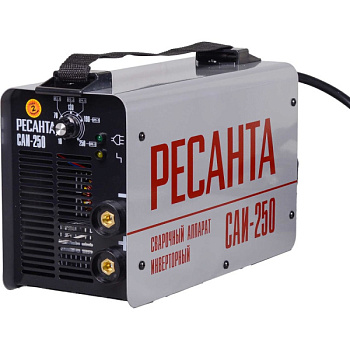 Сварочный инвертор САИ 250 , "Ресанта" 140-240 В, 250А 7,7кВт /2360109