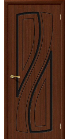 Дверь Лагуна шпон глухая венге 600х2000