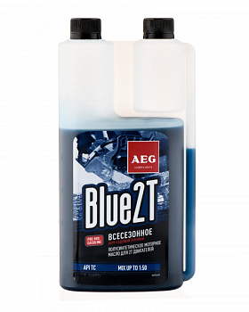 Масло полусинтетическое двухтактное (1 л; API TC; дозаторная канистра) AEG Lubricants 30743