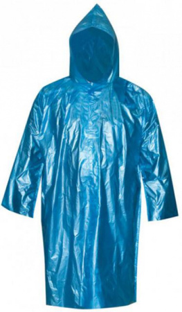 Плащ дождевик синий FIT/12155М