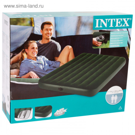 Матрас надувной Prestige Downy Full 137х191х22см + насос 720688