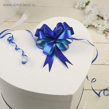 Бант-шар №1,8 простой синий    2859578