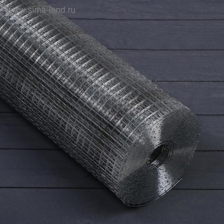 Сетка оцинкованная сварная 1,2 х 10м, ячкейка 12,5 х 12,5 мм, d=1 мм, металл 5538209