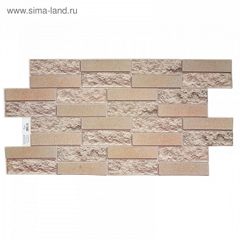 Панель ПВХ 490*980 Кирпич 1237560