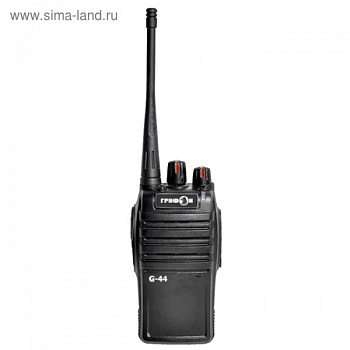 Рация ГРИФОН G-44 (400-470 MHz-UHF), (LPD+PMR) Li-ION, 1500 mAh/3424123
