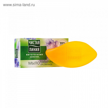 Мыло 80г. с экстрактом Медуницы Чистая Линия 1200637