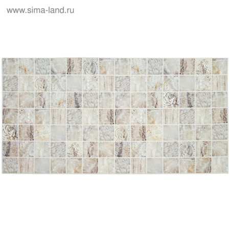 Панель ПВХ 480*955 Мозаика "Мрамор венецианский" 1237566