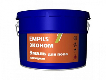 Эмаль EMPILS для пола алкидная «ЭКОНОМ» золотисто-коричневая 20 кг