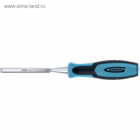 Долото-стамеска PIRANHA, 10 мм, двухкомпонентная эргономичная рукоятка/25003