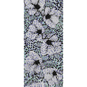 Декор Black&White черный 20х44 BW2G231