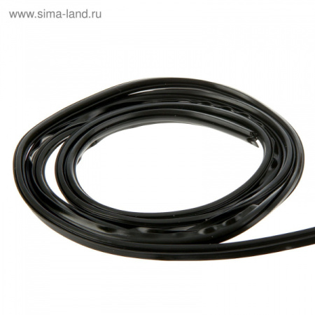 Уплотнитель универсальный для пластиковых окон, L=10 м, черный/1187214