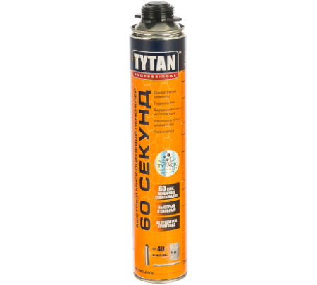 Tytan Professional 60 СЕКУНД GUN  пено-клей 750мл/26296
