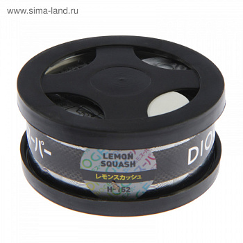 Ароматизатор для авто меловой Dioge, LEMON SQUASH Лимонная свежесть, 45 г/4912275