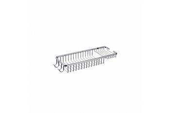 Полка прямая ZOLLEN STAINLESS-1 (арт.CR803541) НЕРЖАВЕЮЩАЯ сталь 304