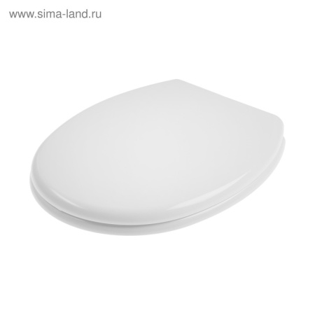 Сиденье АНИ ПЛАСТ для унитаза белое полипропилен WS0100  14499