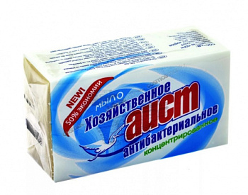 Мыло хозяйственное 200гр Антибактериальное АИСТ 4304010015