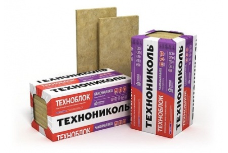 Теплоизоляция ТЕХНОБЛОК СТАНДАРТ(1200х600х50) 0.288 м³ 5,76м2